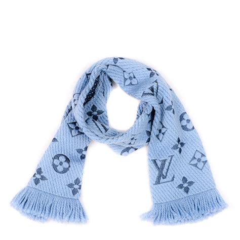 lv scarf blue|louis vuitton scarf ladies.